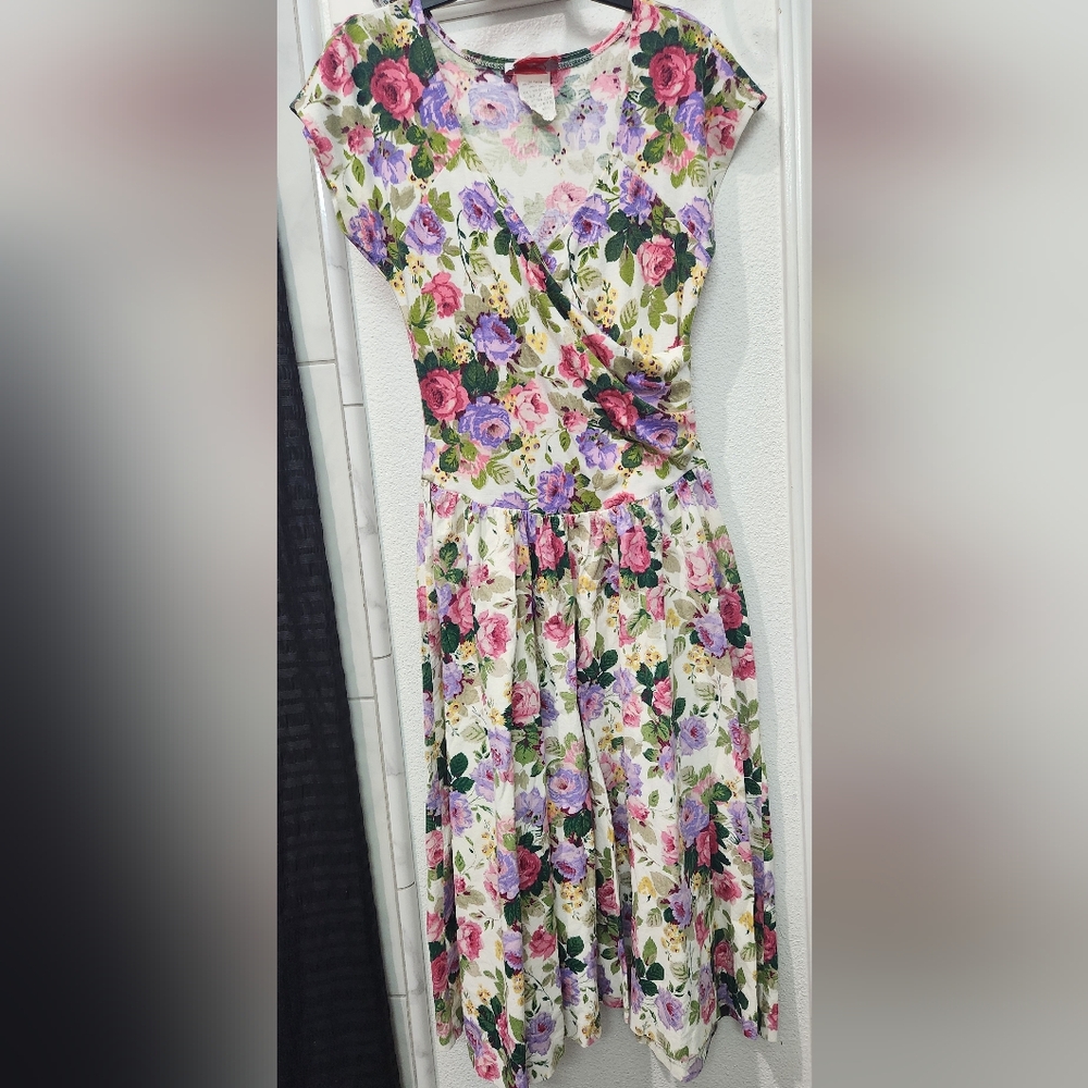 Vintage floral dress